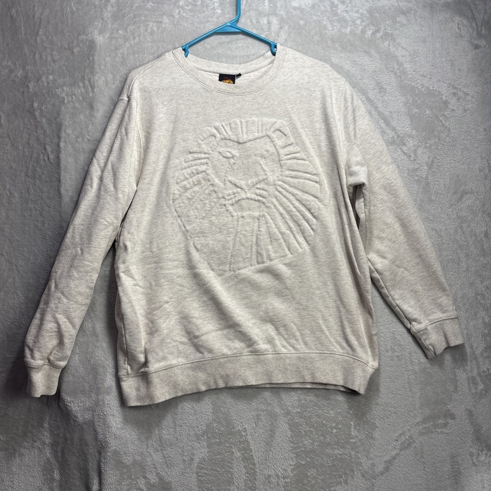 Disney The Lion King Pullover Crewneck Sweatshirt Women's Size Large long sleeve